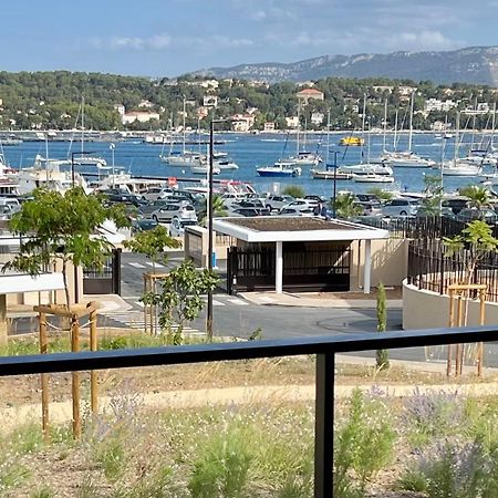 L'Apart'83 - T2 Classe 5 Etoiles - Belle Vue Sur La Baie Du Lazaret Apartman Saint-Elme Kültér fotó