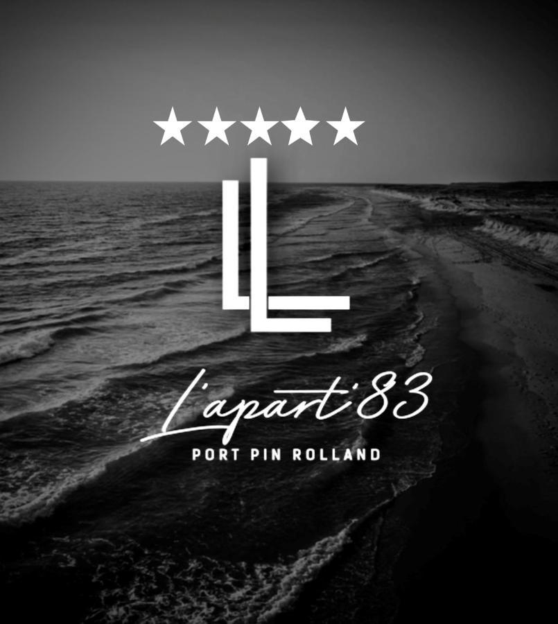 L'Apart'83 - T2 Classe 5 Etoiles - Belle Vue Sur La Baie Du Lazaret Apartman Saint-Elme Kültér fotó
